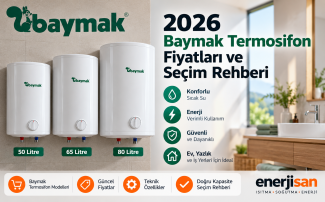 2026 Baymak Termosifon Fiyatları ve Seçim Rehberi