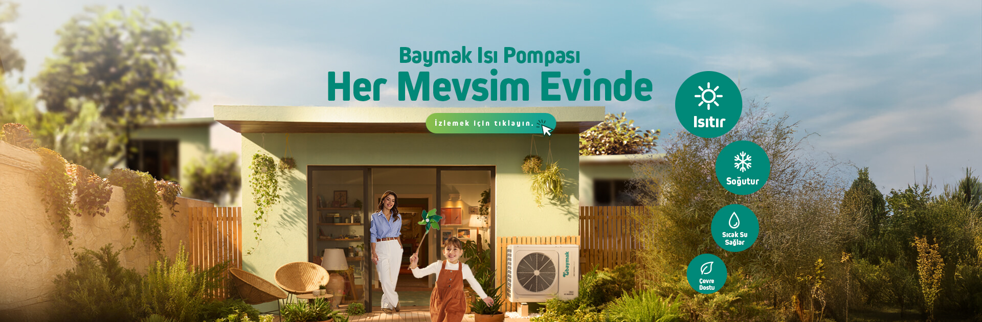 baymak ısı pompası
